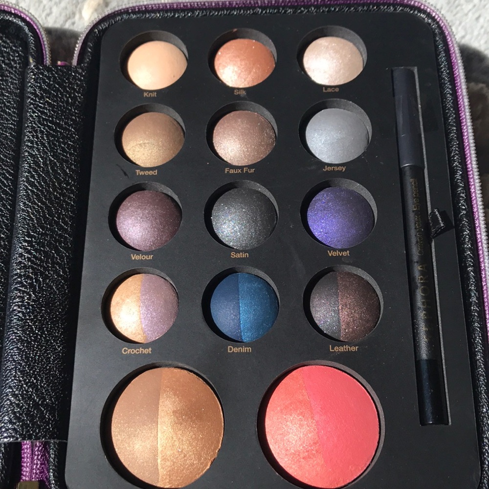 SEPHORA BAKED LUXURY EYE AND FACE PALETTE. NWT
